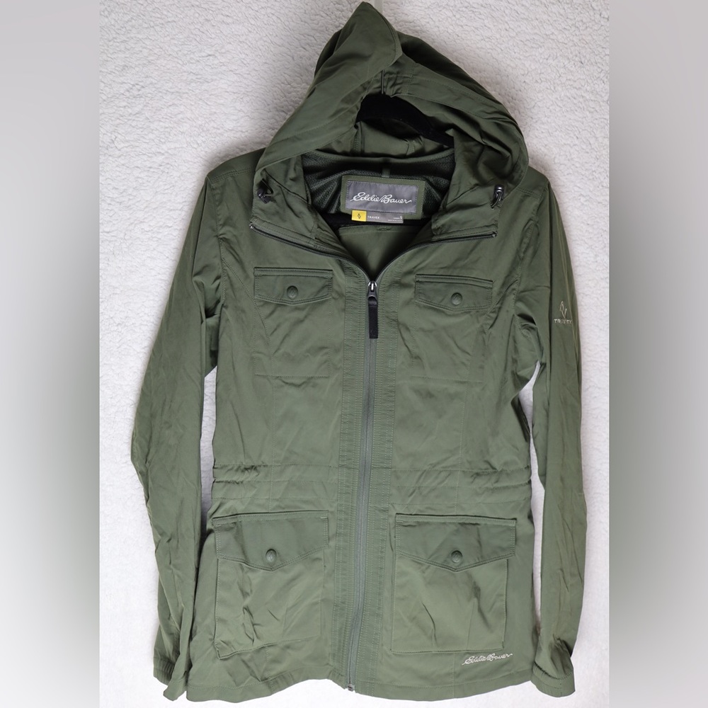 Eddie Bauer: Green Atlas Jacket- women’s small